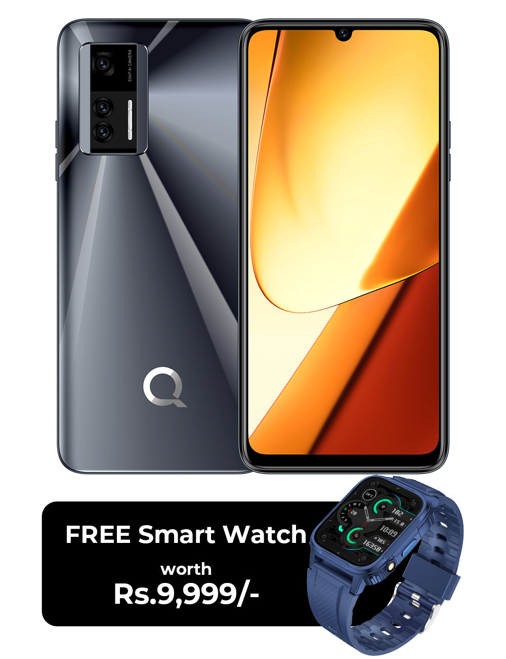 QSmart Ultra (6GB RAM + 6GB Extended RAM, 128GB Storage)